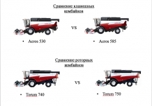 Демонстрационный показ уборочной и зерноперерабатывающей техники RSM + Klever